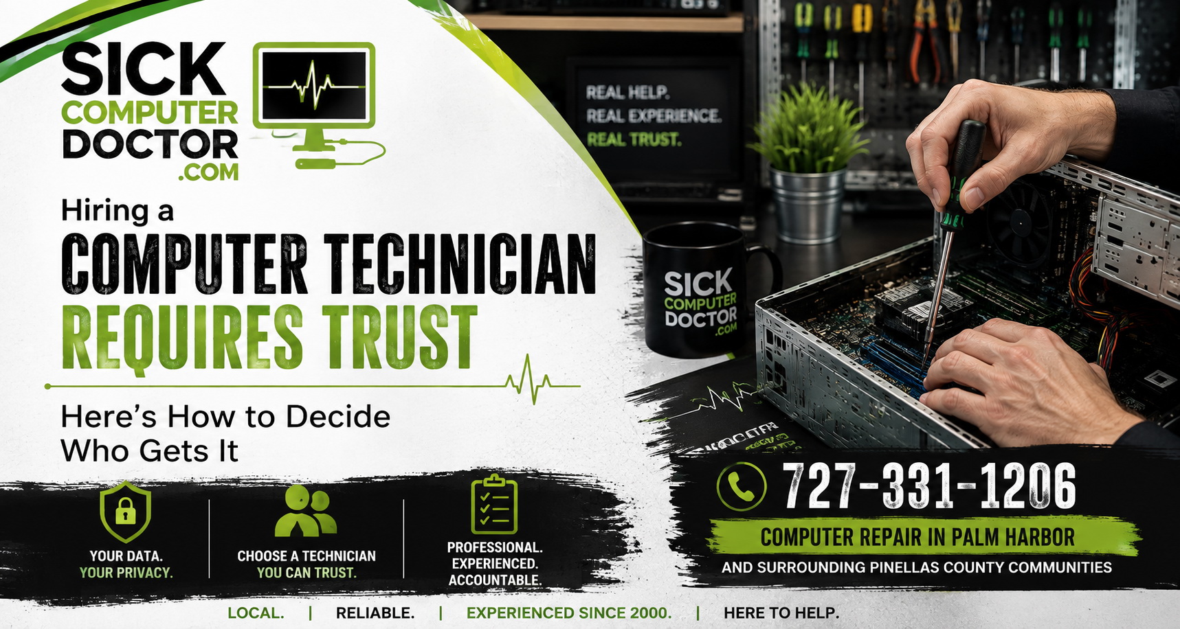 Hiring a Computer Technician Requires Trust — Here’s How to Decide Who to Trust
